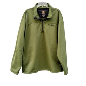 Timberland Green Quarter-Zip Pullover